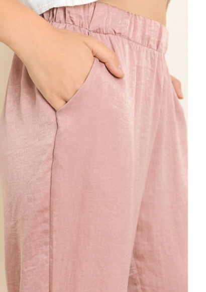 Silky Relaxed Jogger Bottoms - Picture 4 of 4